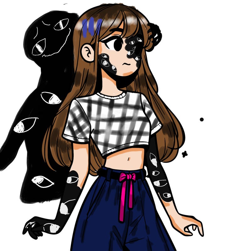 girl in a cute crop top