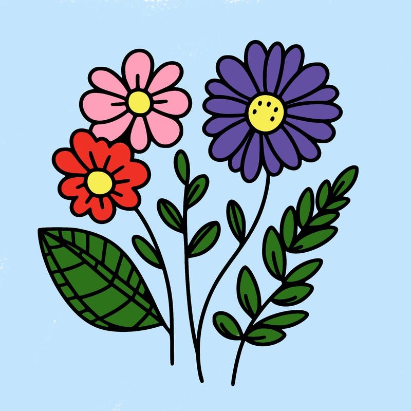 simple flowers
