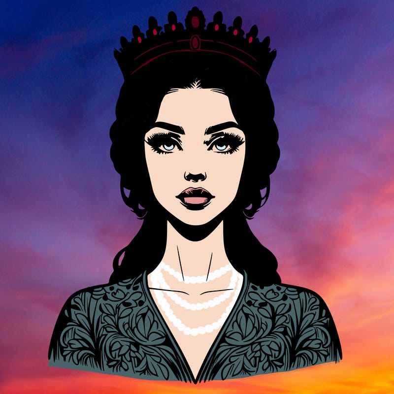 realistic beautiful queen