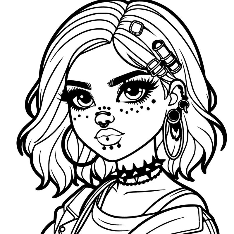 hot girl with piercings