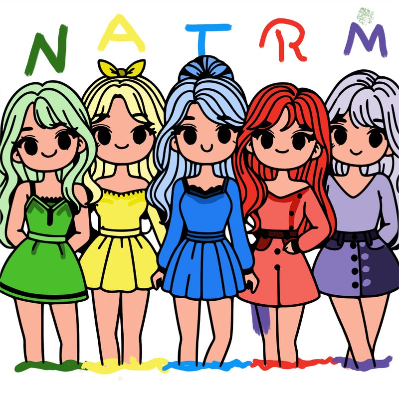 five girls