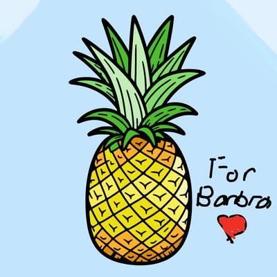 drawing of pineapple  %2c simple coloring page%2c for toddlers %2c fne line art%2c as if  drawn with a pencil%2c white background%2c simplicity%2c no shades%2c no colors