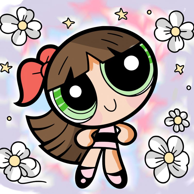 a powerpuff girl
