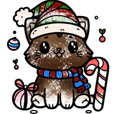 christmas cat