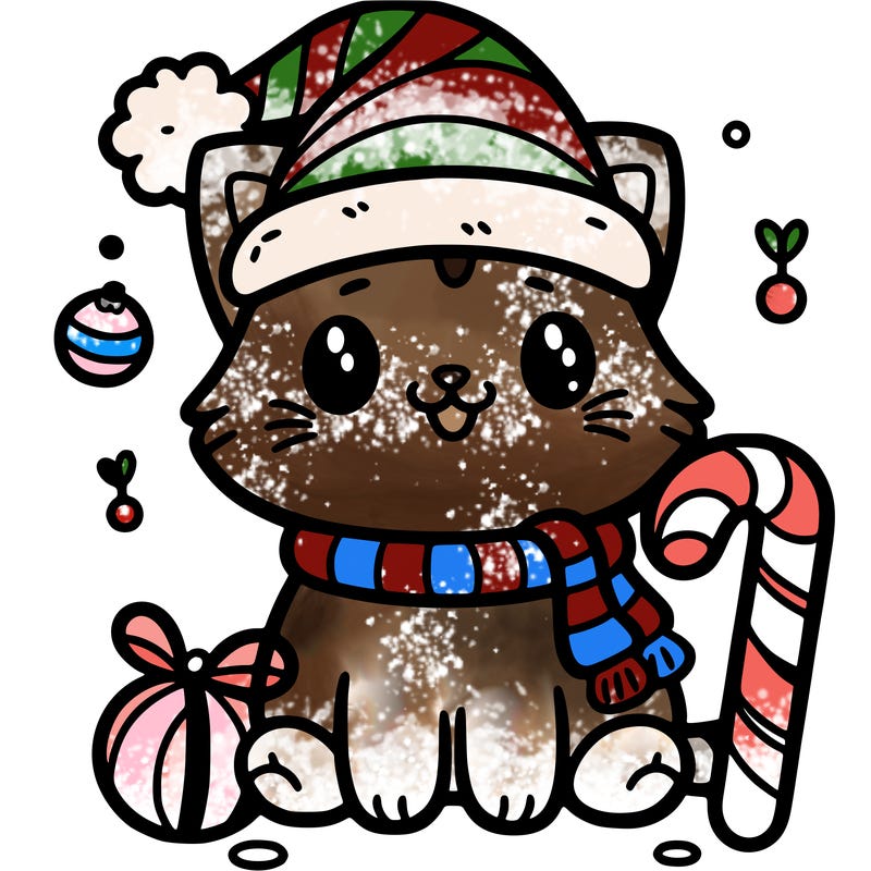 christmas cat