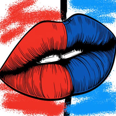 realistic lips