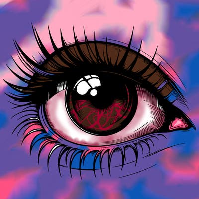 realistic eye