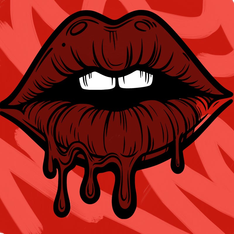 lips that look realistic and drip