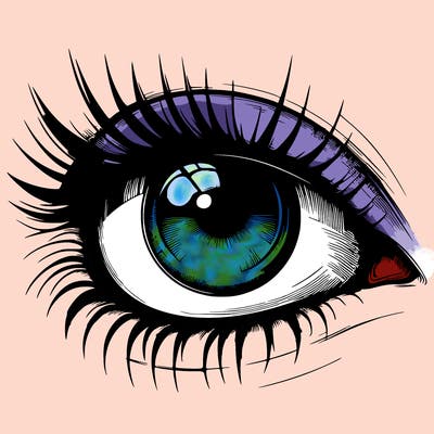 realistic eye