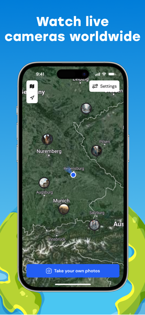 GPS Map Camera with Time Stamp - 