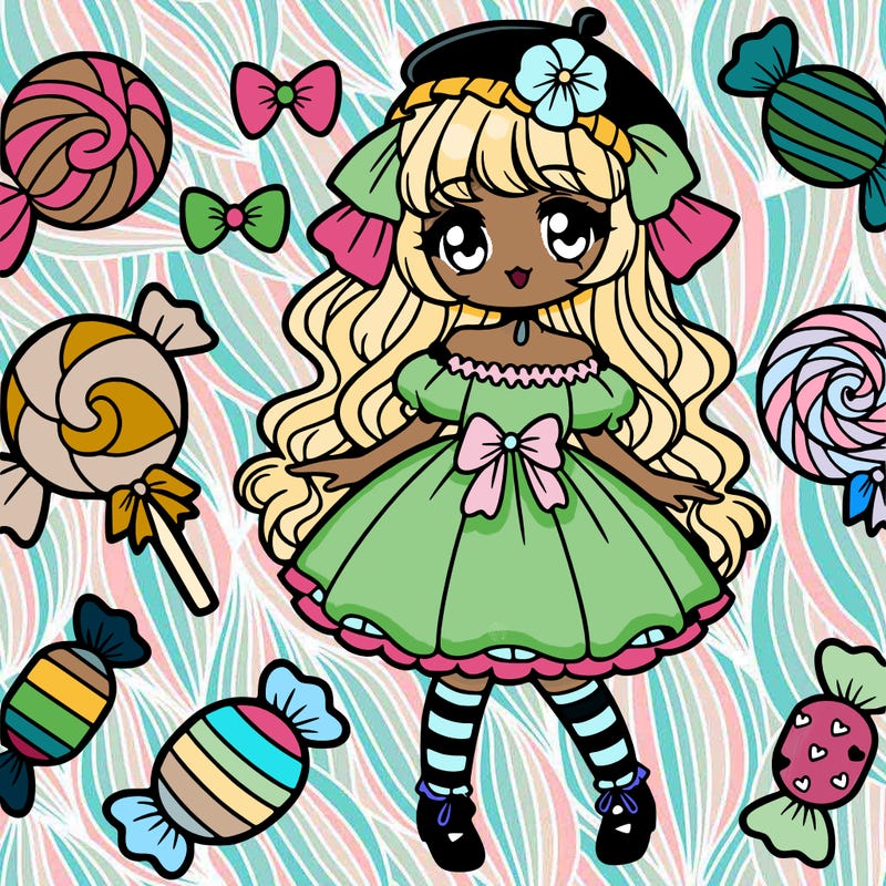 pretty candy girl
