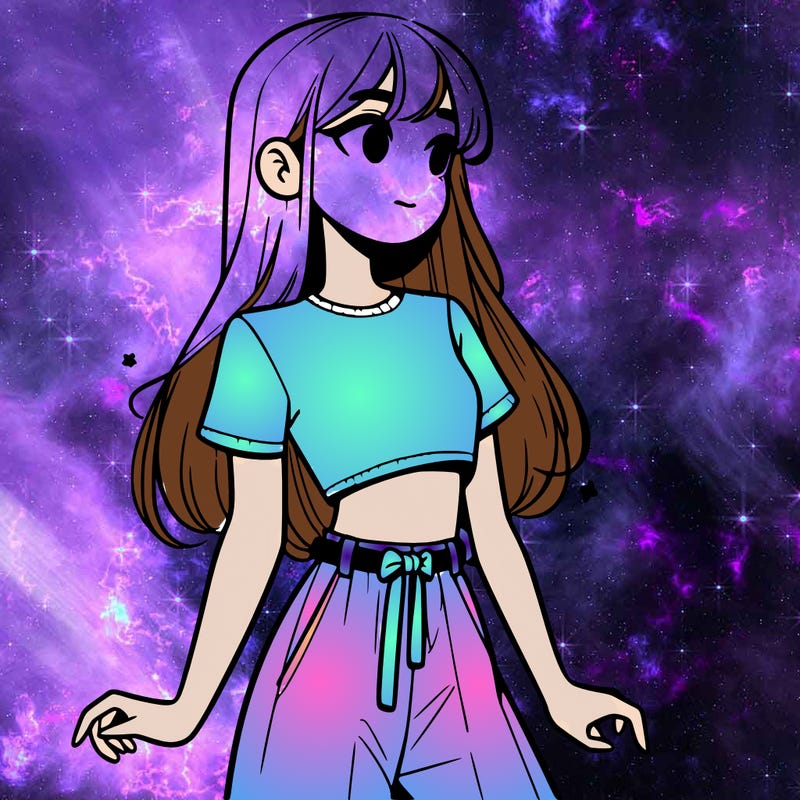 girl in a cute crop top