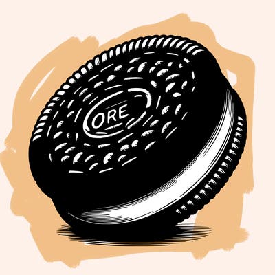 realistic oreo