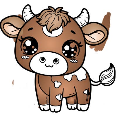 cute cow