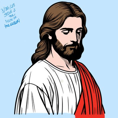 realistic jesus