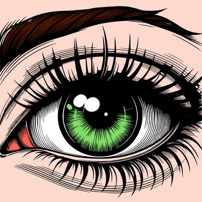 realistic eye