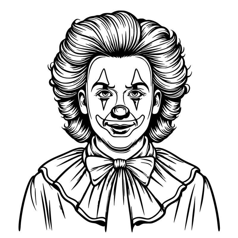 realistic clown