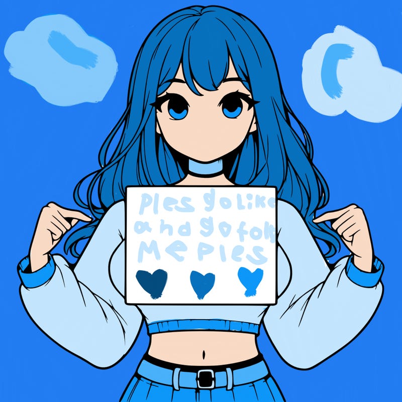 girl holding a blank sign in a long sleeve crop top