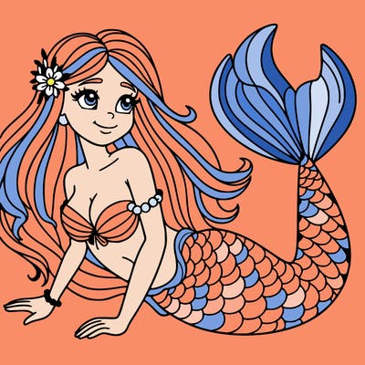 beautiful mermaid