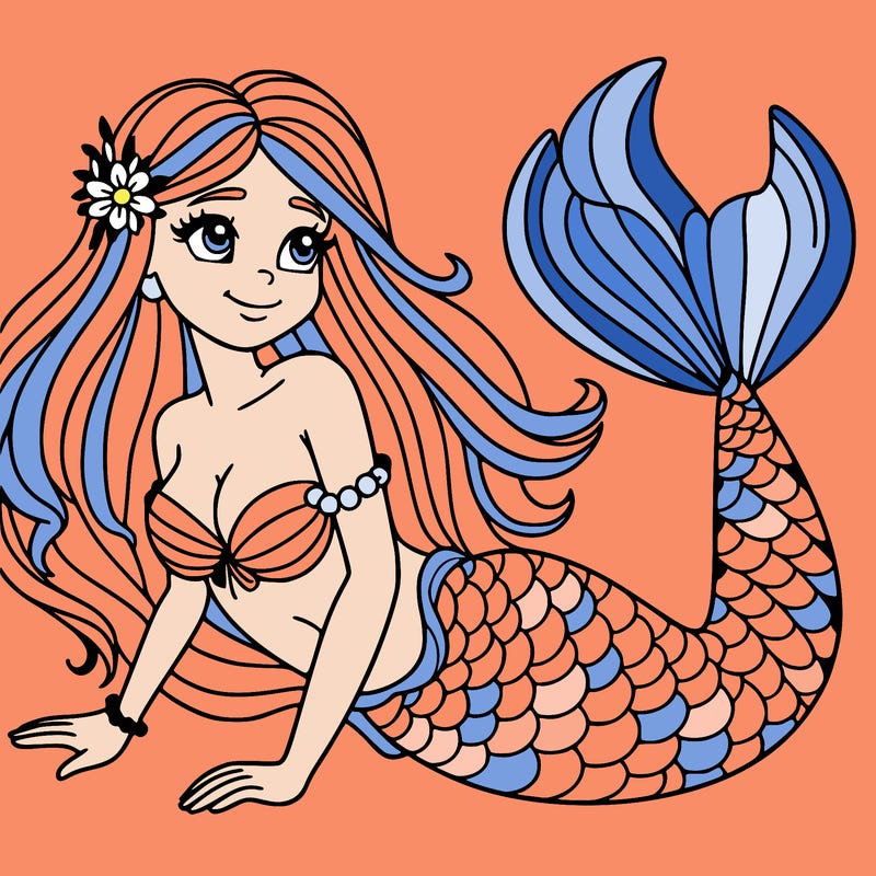 beautiful mermaid