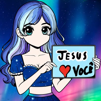 realistic pretty girl holding blank sign