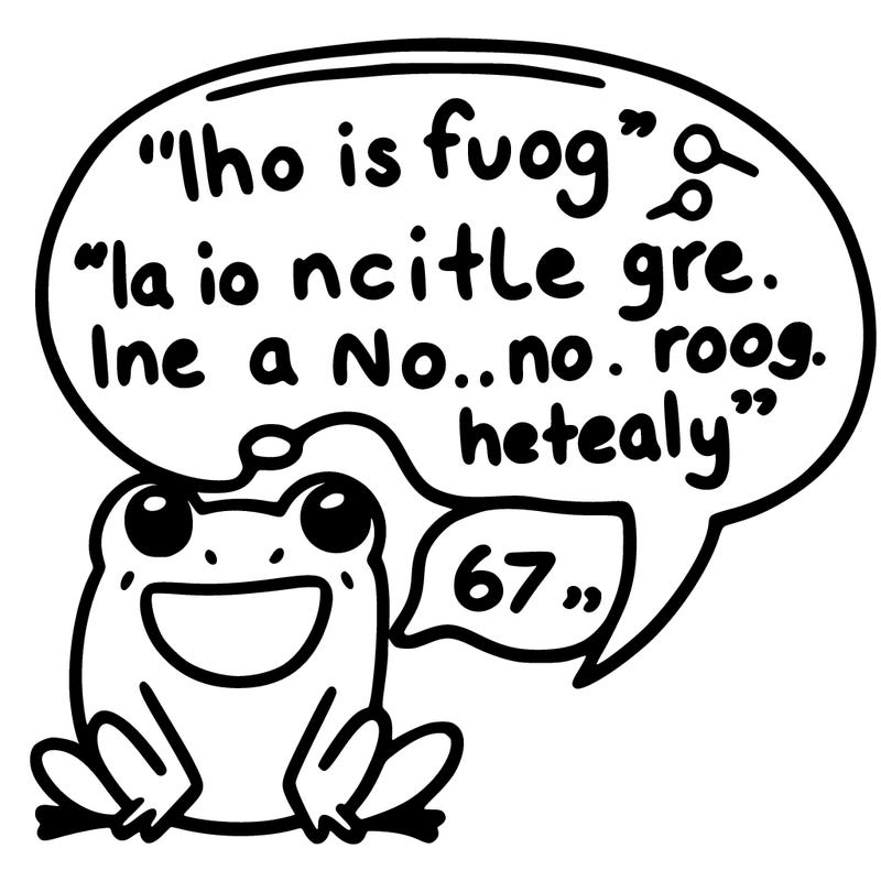 frog saying 67