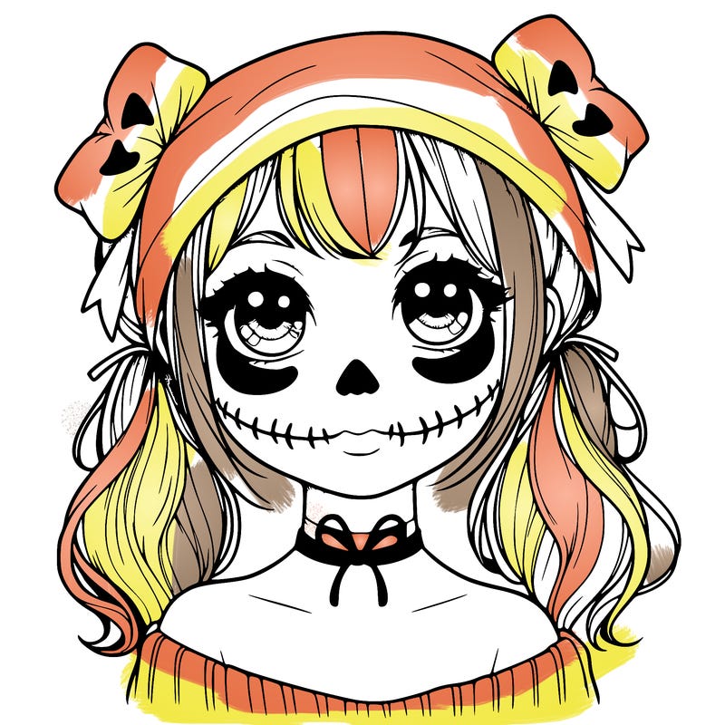 realistic girl halloween