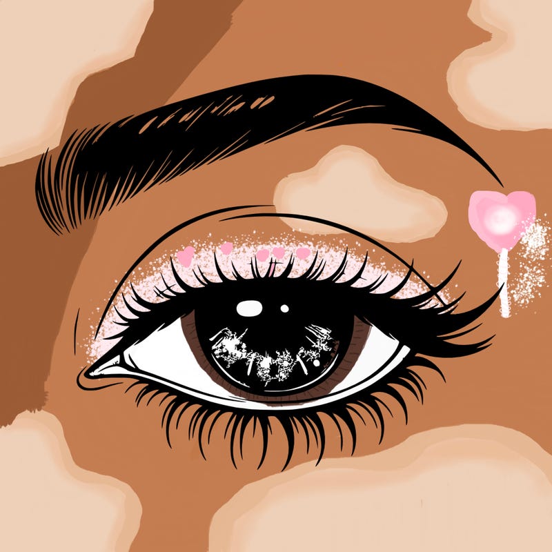 eye closed realistic