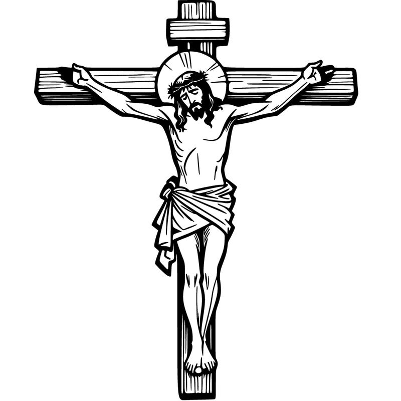 jesus on the cross