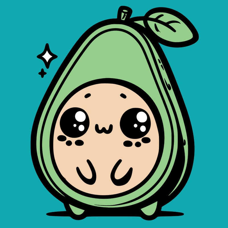 cute avocado