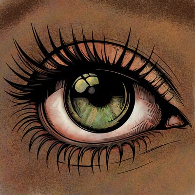 realistic eye