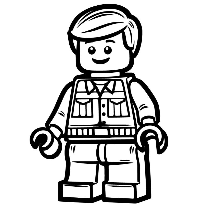 a lego man