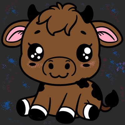baby cow