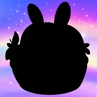 bunny in a fruit basket