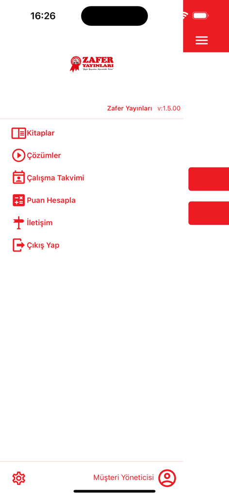 Zafer Yayınları - Education App | MWM