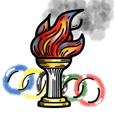 olympic flame