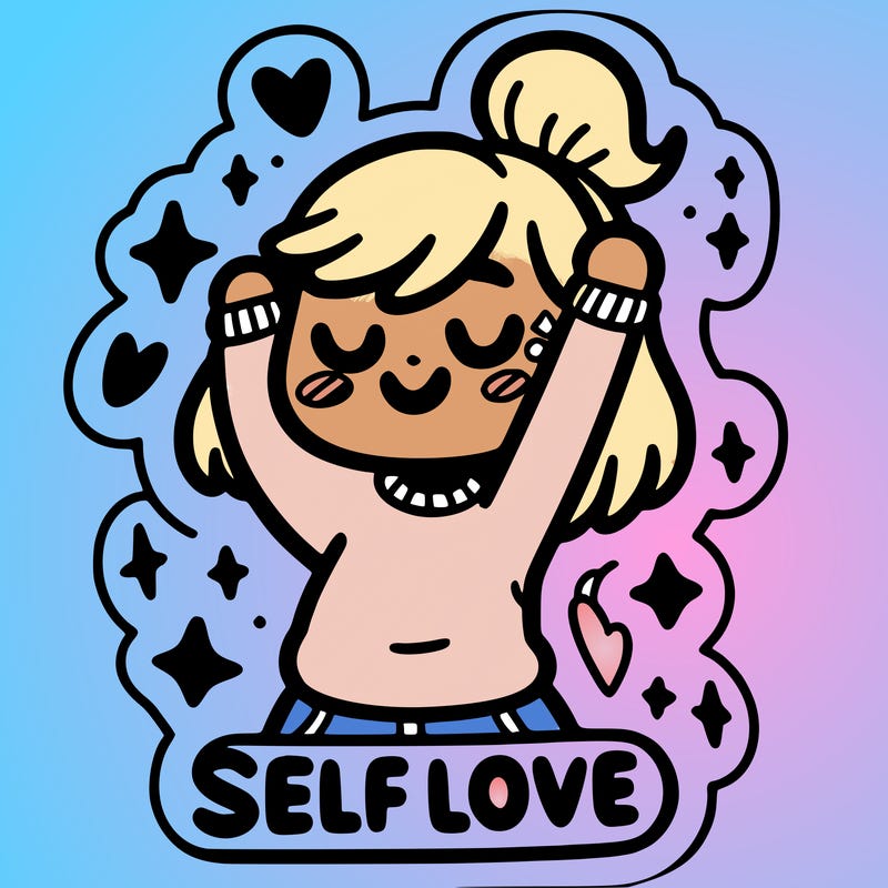 self-love sticker