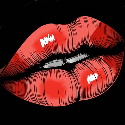 realistic lips