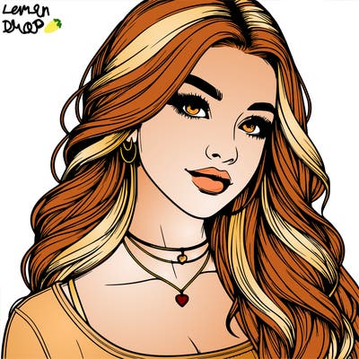 detailed realistic girl