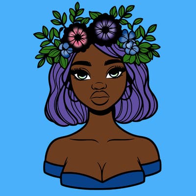 beautiful black people woman pretty girl