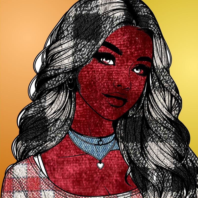 detailed realistic girl