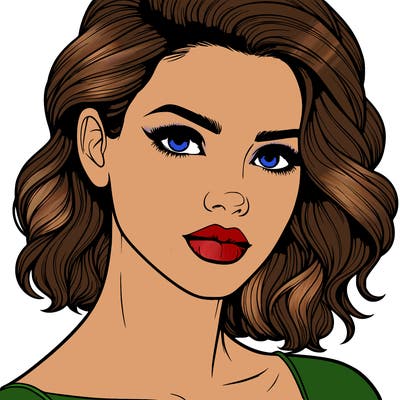 realistic detailed woman