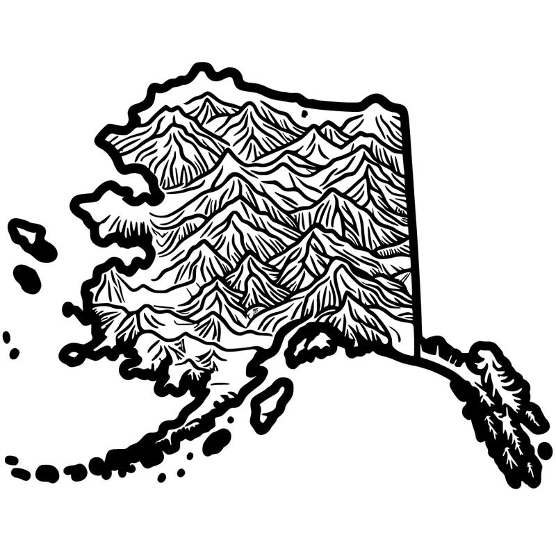 alaska map