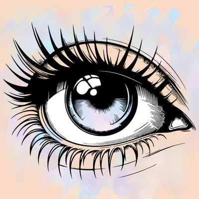 realistic eye