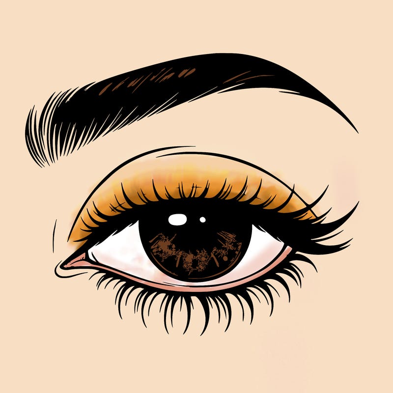 eye closed realistic