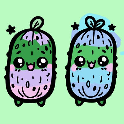 cute pickles