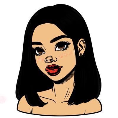 realistic black girl