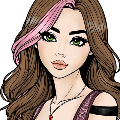 beautiful realistic girl