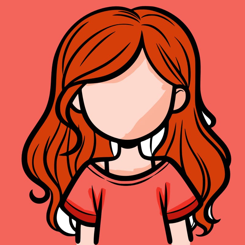 girl with no face
