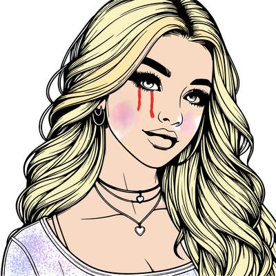 detailed realistic girl